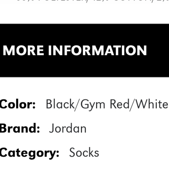 NWT Unisex Jordan Legacy Crew Socks - Picture 9 of 9